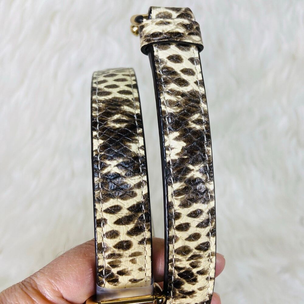 Coach Snake Pattern Crossbody Replacement Strap - image 3